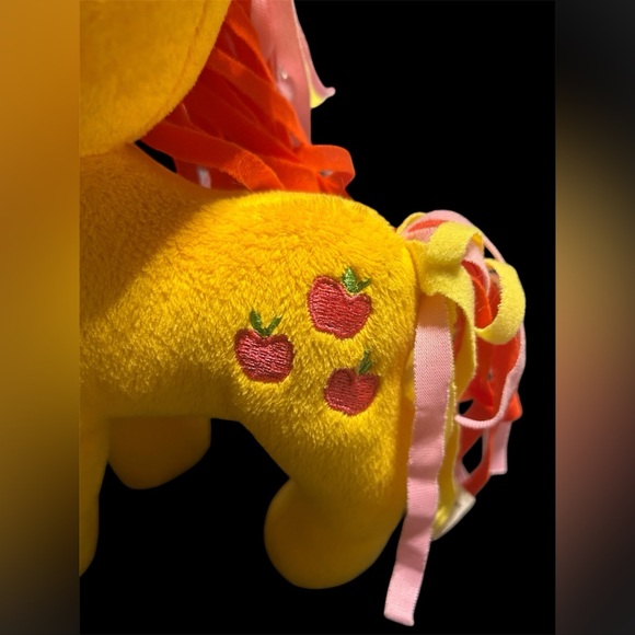2014 Hasbro My Little Pony Apple Jack plush stuffy approx 11 inch used some fade - Picture 2 of 9